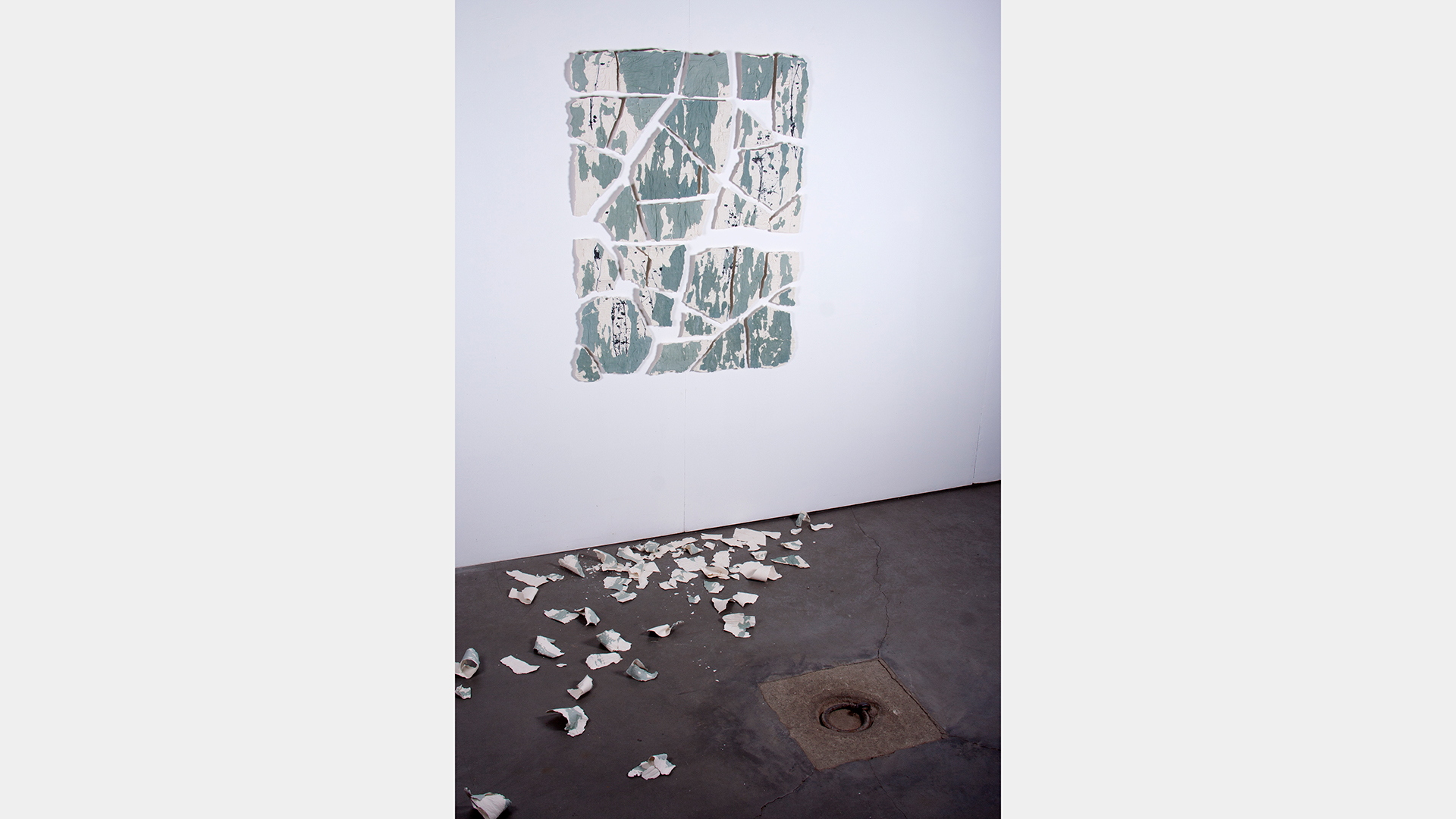 printed paperclay coloured porcelain Annalisa Guerri