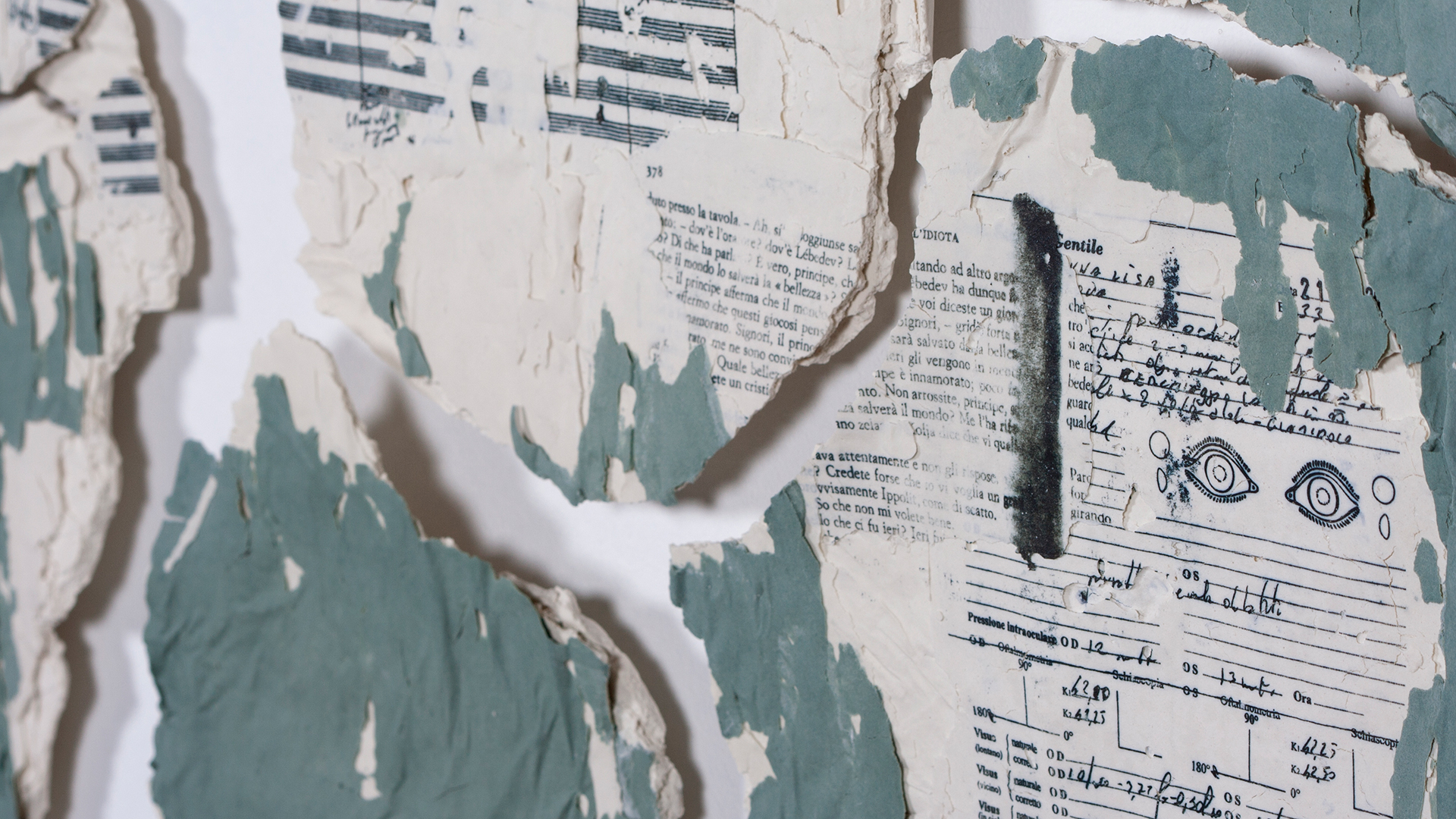 printed paperclay coloured porcelain Annalisa Guerri