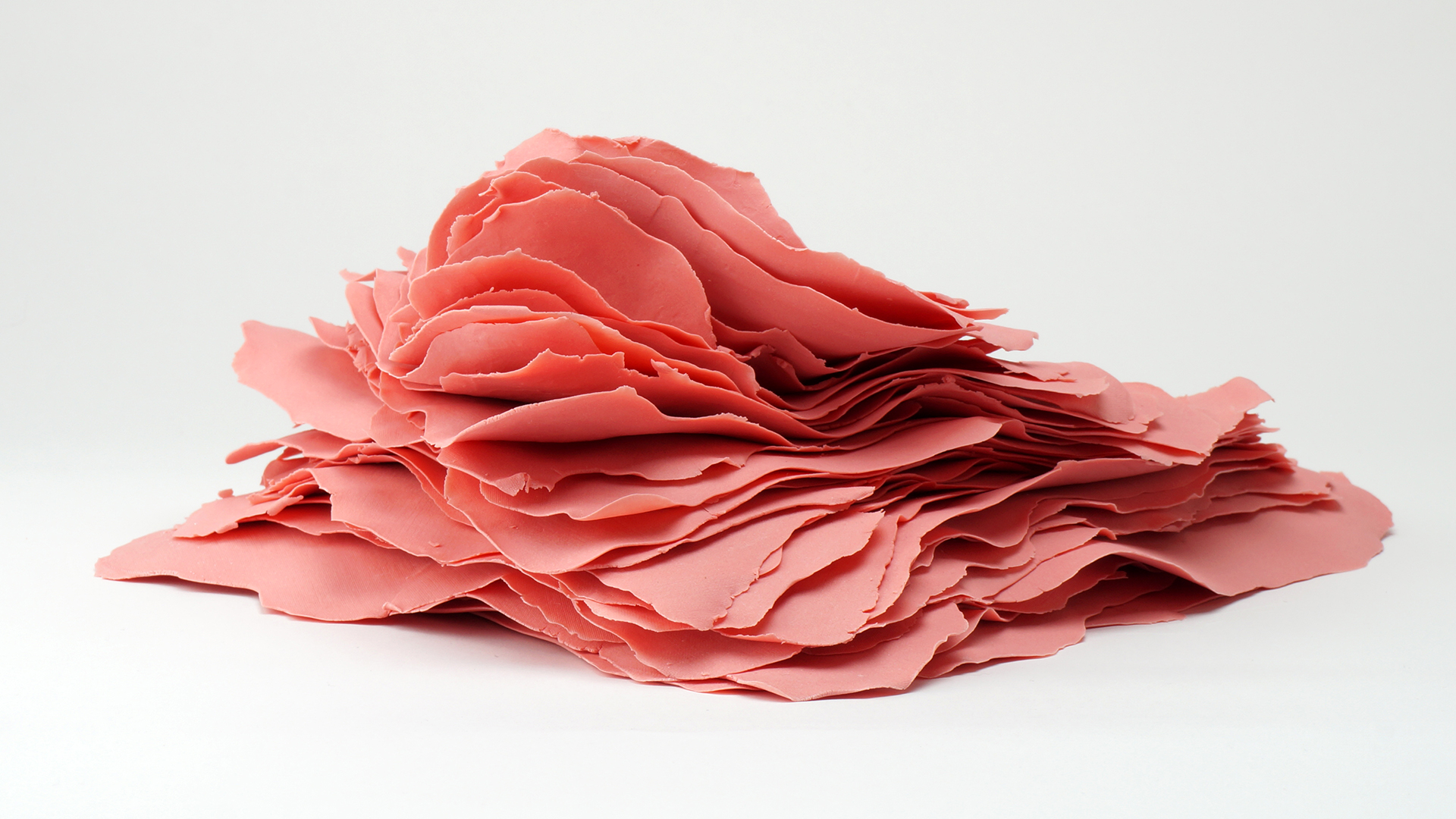 coloured paperclay porcelain sculpture Annalisa Guerri